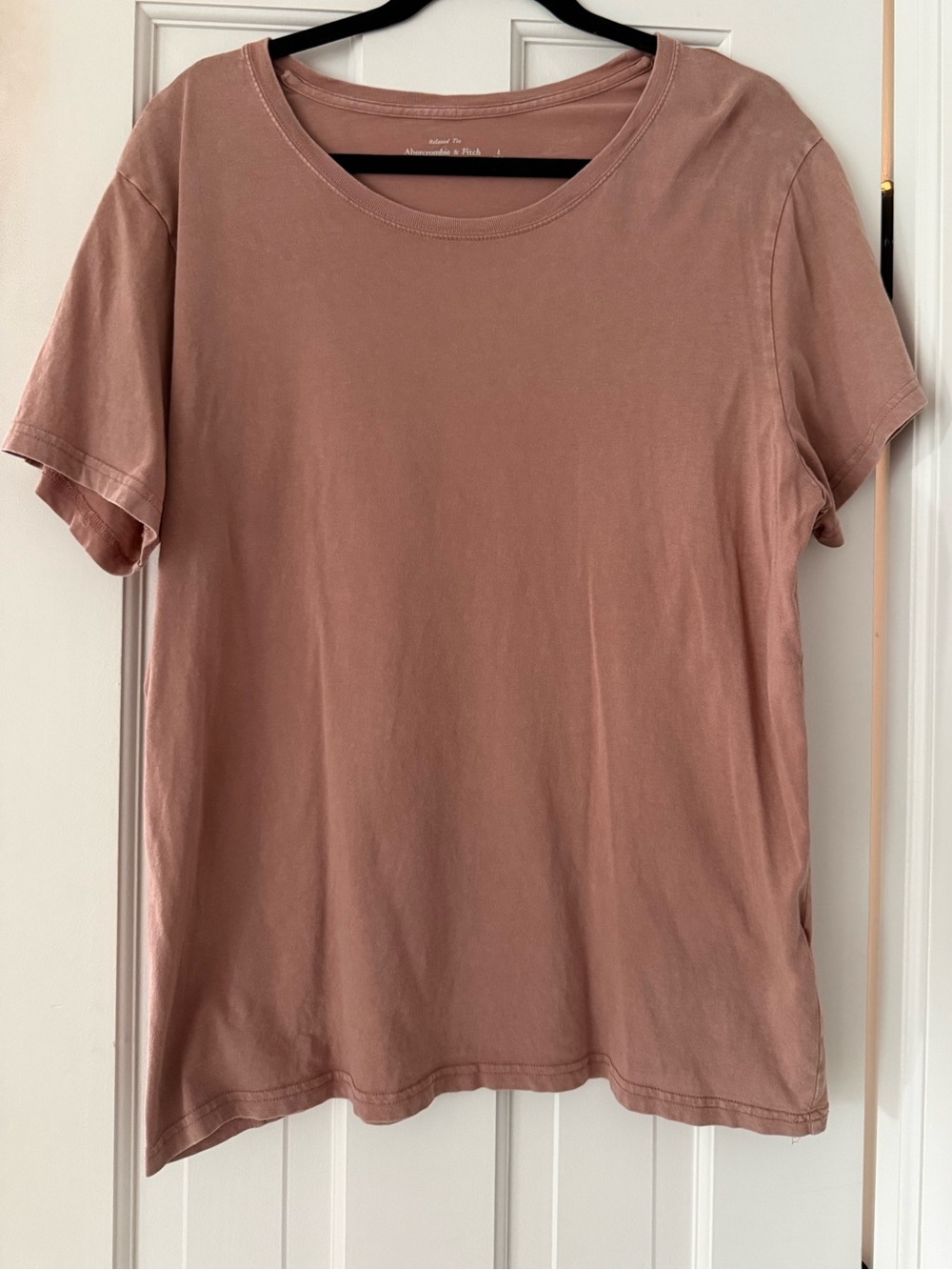 Abercrombie & Fitch Soft A&F Relaxed Tee Mauve Women’s Size L